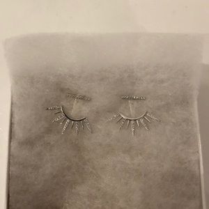 House of Jewels Spiked Ear Jacket Earrings